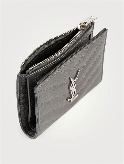 ysl card holder discount|ysl zipped card holder.